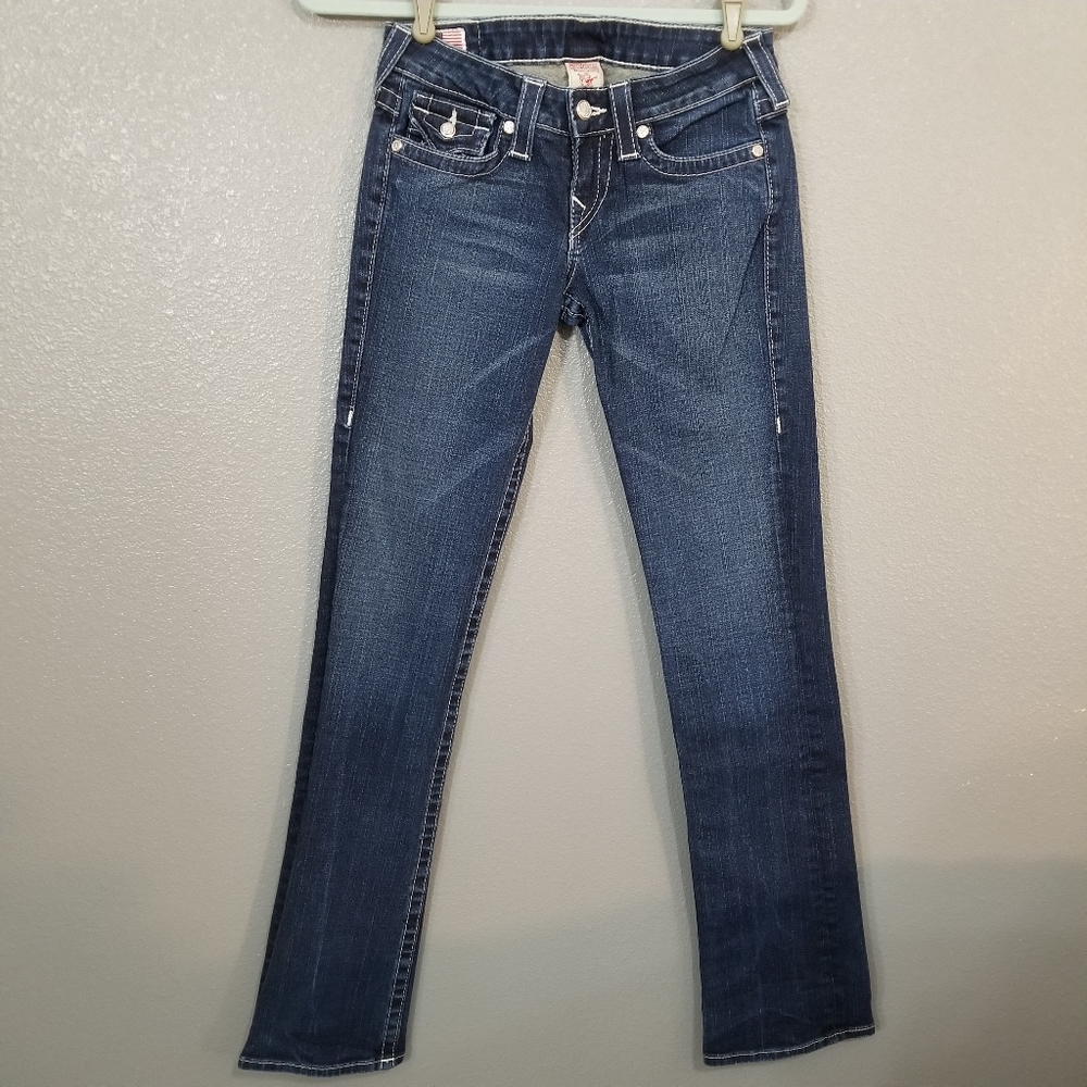 True Religion Billy Crystal Pave Jean sz 26